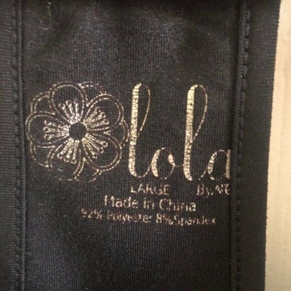 Lola Stretch Racerback Dress Damask Black Gray - Picture 4 of 10